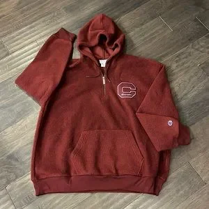 Champion Shirts Champion Heritage Sherpa Fleece Hoodie New Maroon Pile Mens Xxl 2xl Poshmark